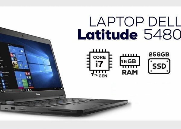 Dell Latitude 5480, i7 Septima Generación, 16 GB Ram Disco SSD 256 GB (Usada)