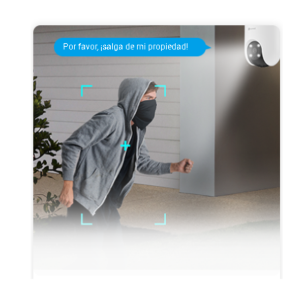 Cámara ezviz 3 Cámara Wifi H8c Pro H8c Pro 2K con movimiento panorámico y vertical