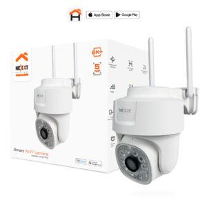 Carrusel-NHC-OP10-ENG-1 Cámara Inteligente Wi-Fi PTZ para Exteriores Nexxt NHC-OP10 5MP 2K