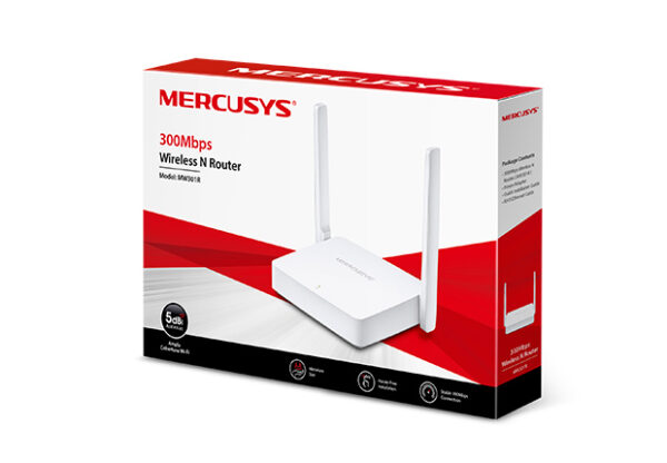Router Inalámbrico Mercusys MW301R V2 – Wi-Fi N de 300 Mbps