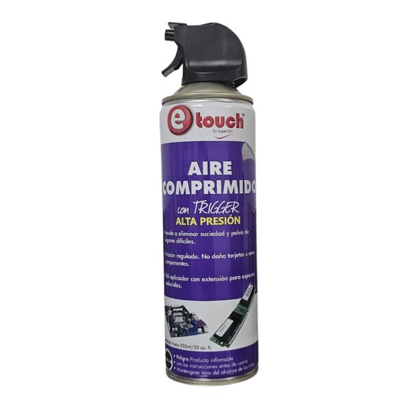 SPRAY AIRE COMPRIMIDO 20OZ. 590ML ETOUCH®