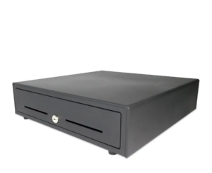 Caja Registradora de Dinero Custom America Negra – Metálica para Punto de Venta POS