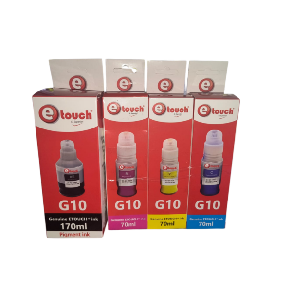 TINTA IMPRESORA CANON G-10 ETOUCH® 4PACK