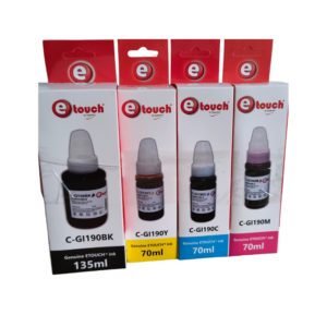 TINTA IMPRESORA CANON GI-190 ETOUCH® 4PACK