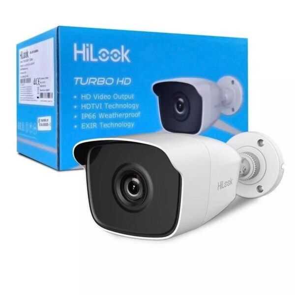 Cámara de Vigilancia Hikvision HiLook THC‑B120‑PC para Exteriores – 2 MP Full HD