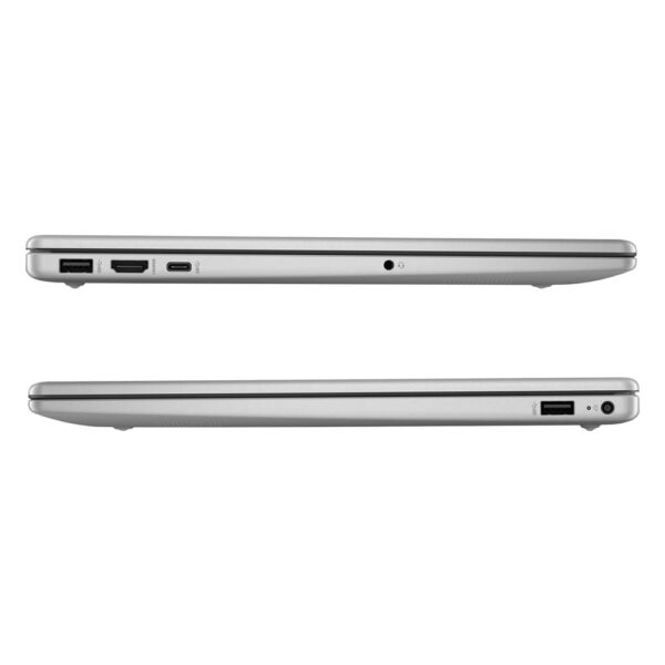 Laptop HP Notebook, 15.6 Pulgadas FHD, Intel Core 3-100U, 8GB RAM, 512GB Almacenamiento, Win11 Home, Color Plata, Teclado Español